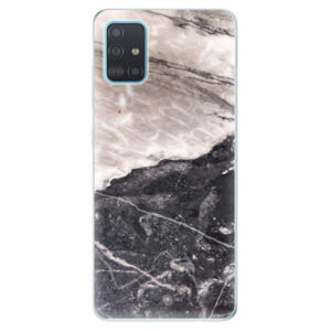 Odolné silikónové puzdro iSaprio - BW Marble - Samsung Galaxy A51