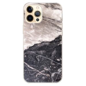 Odolné silikónové puzdro iSaprio - BW Marble - iPhone 12 Pro