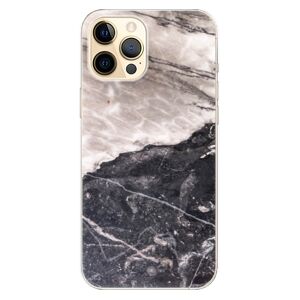 Odolné silikónové puzdro iSaprio - BW Marble - iPhone 12 Pro Max