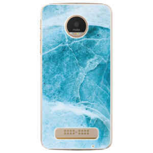 Plastové puzdro iSaprio - Blue Marble - Lenovo Moto Z Play