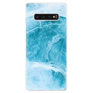 Odolné silikonové pouzdro iSaprio - Blue Marble - Samsung Galaxy S10+