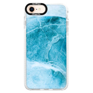 Silikónové púzdro Bumper iSaprio - Blue Marble - iPhone 8