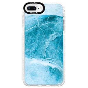 Silikónové púzdro Bumper iSaprio - Blue Marble - iPhone 8 Plus