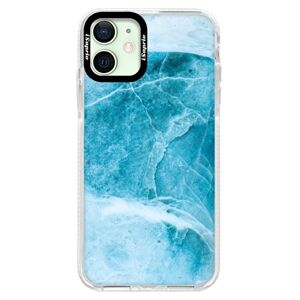 Silikónové puzdro Bumper iSaprio - Blue Marble - iPhone 12