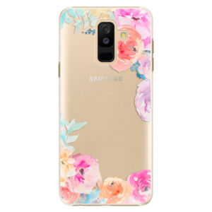 Plastové puzdro iSaprio - Flower Brush - Samsung Galaxy A6+