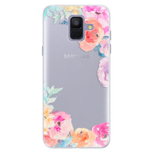 Silikónové puzdro iSaprio - Flower Brush - Samsung Galaxy A6