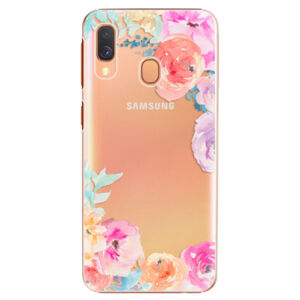 Plastové puzdro iSaprio - Flower Brush - Samsung Galaxy A40