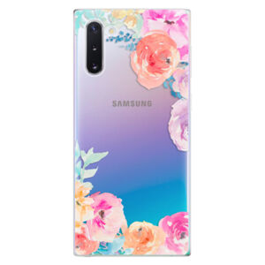 Odolné silikónové puzdro iSaprio - Flower Brush - Samsung Galaxy Note 10