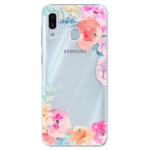 Plastové puzdro iSaprio - Flower Brush - Samsung Galaxy A20