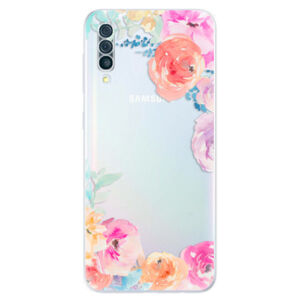 Odolné silikónové puzdro iSaprio - Flower Brush - Samsung Galaxy A50