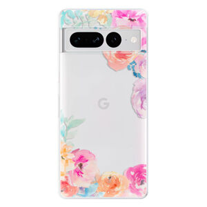 Odolné silikónové puzdro iSaprio - Flower Brush - Google Pixel 7 Pro 5G