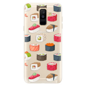 Silikónové puzdro iSaprio - Sushi Pattern - Samsung Galaxy A6+
