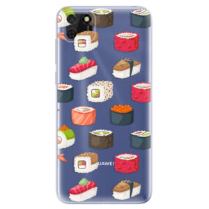 Odolné silikónové puzdro iSaprio - Sushi Pattern - Huawei Y5p