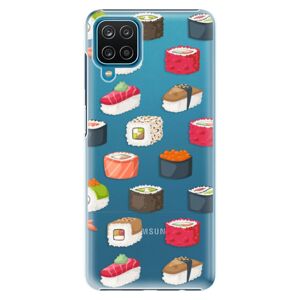 Plastové puzdro iSaprio - Sushi Pattern - Samsung Galaxy A12