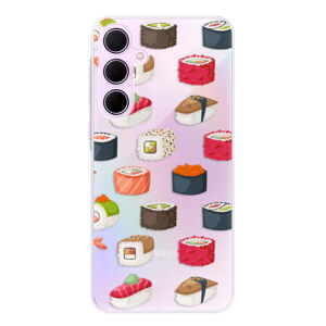Odolné silikónové puzdro iSaprio - Sushi Pattern - Samsung Galaxy A35 5G
