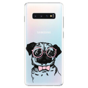 Plastové puzdro iSaprio - The Pug - Samsung Galaxy S10+