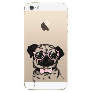 Odolné silikónové puzdro iSaprio - The Pug - iPhone 5/5S/SE