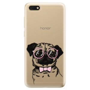 Odolné silikónové puzdro iSaprio - The Pug - Huawei Honor 7S