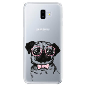 Odolné silikónové puzdro iSaprio - The Pug - Samsung Galaxy J6+
