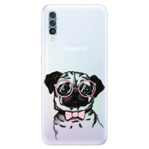 Odolné silikónové puzdro iSaprio - The Pug - Samsung Galaxy A50