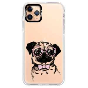 Silikónové puzdro Bumper iSaprio - The Pug - iPhone 11 Pro Max