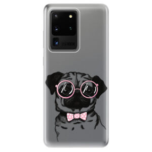 Odolné silikónové puzdro iSaprio - The Pug - Samsung Galaxy S20 Ultra