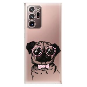 Odolné silikónové puzdro iSaprio - The Pug - Samsung Galaxy Note 20 Ultra