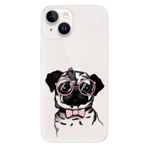 Odolné silikónové puzdro iSaprio - The Pug - iPhone 15