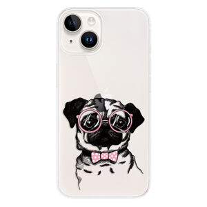 Odolné silikónové puzdro iSaprio - The Pug - iPhone 15 Plus