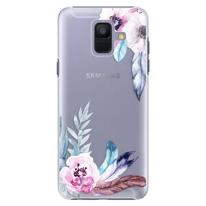 Plastové puzdro iSaprio - Flower Pattern 04 - Samsung Galaxy A6