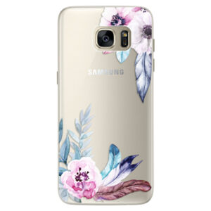 Silikónové puzdro iSaprio - Flower Pattern 04 - Samsung Galaxy S7