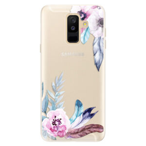 Silikónové puzdro iSaprio - Flower Pattern 04 - Samsung Galaxy A6+
