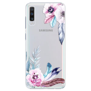 Plastové puzdro iSaprio - Flower Pattern 04 - Samsung Galaxy A70