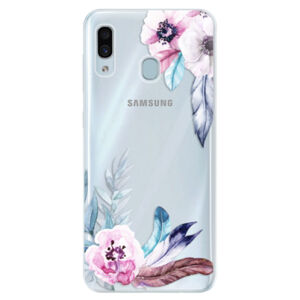 Silikónové puzdro iSaprio - Flower Pattern 04 - Samsung Galaxy A30