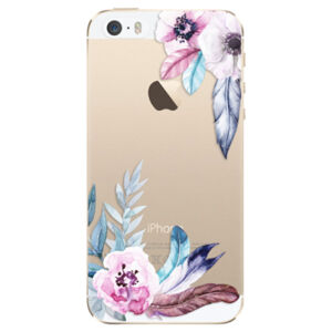 Odolné silikónové puzdro iSaprio - Flower Pattern 04 - iPhone 5/5S/SE