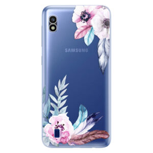 Odolné silikónové puzdro iSaprio - Flower Pattern 04 - Samsung Galaxy A10