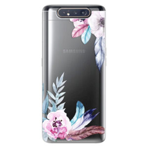 Odolné silikónové puzdro iSaprio - Flower Pattern 04 - Samsung Galaxy A80