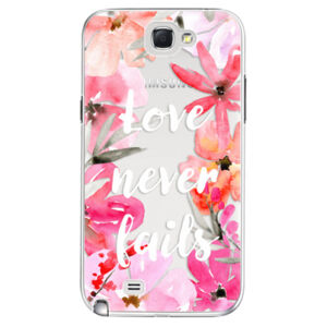 Plastové puzdro iSaprio - Love Never Fails - Samsung Galaxy Note 2