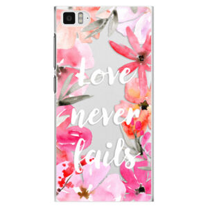 Plastové puzdro iSaprio - Love Never Fails - Xiaomi Mi3