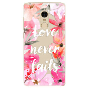 Plastové puzdro iSaprio - Love Never Fails - Xiaomi Redmi Note 4