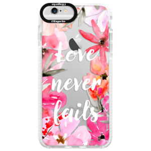 Silikónové púzdro Bumper iSaprio - Love Never Fails - iPhone 6/6S