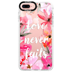 Silikónové púzdro Bumper iSaprio - Love Never Fails - iPhone 7 Plus