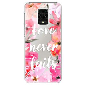 Plastové puzdro iSaprio - Love Never Fails - Xiaomi Redmi Note 9 Pro / Note 9S