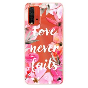 Odolné silikónové puzdro iSaprio - Love Never Fails - Xiaomi Redmi 9T