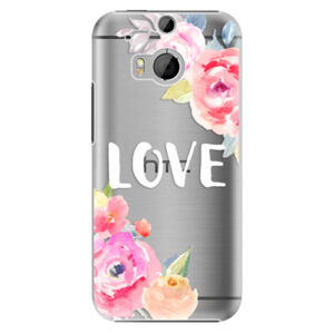 Plastové puzdro iSaprio - Love - HTC One M8