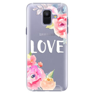 Plastové puzdro iSaprio - Love - Samsung Galaxy A6