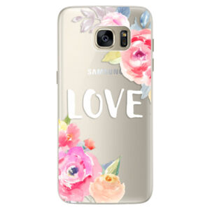 Silikónové puzdro iSaprio - Love - Samsung Galaxy S7 Edge