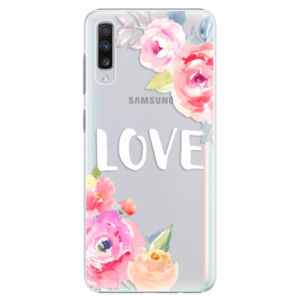 Plastové puzdro iSaprio - Love - Samsung Galaxy A70