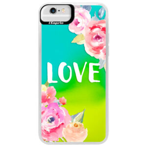 Neónové puzdro Blue iSaprio - Love - iPhone 6 Plus/6S Plus