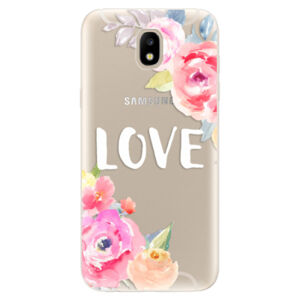 Odolné silikónové puzdro iSaprio - Love - Samsung Galaxy J5 2017